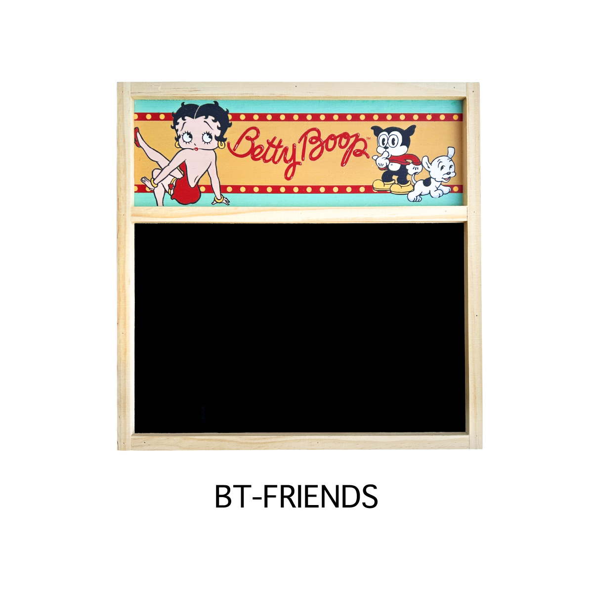 ■S.H.O ENTER PRISE（ショー・エンタープライズ）■■2025AW　新作■　BETTY BOOP　ウッデンブラックボード　BT-FRIENDS