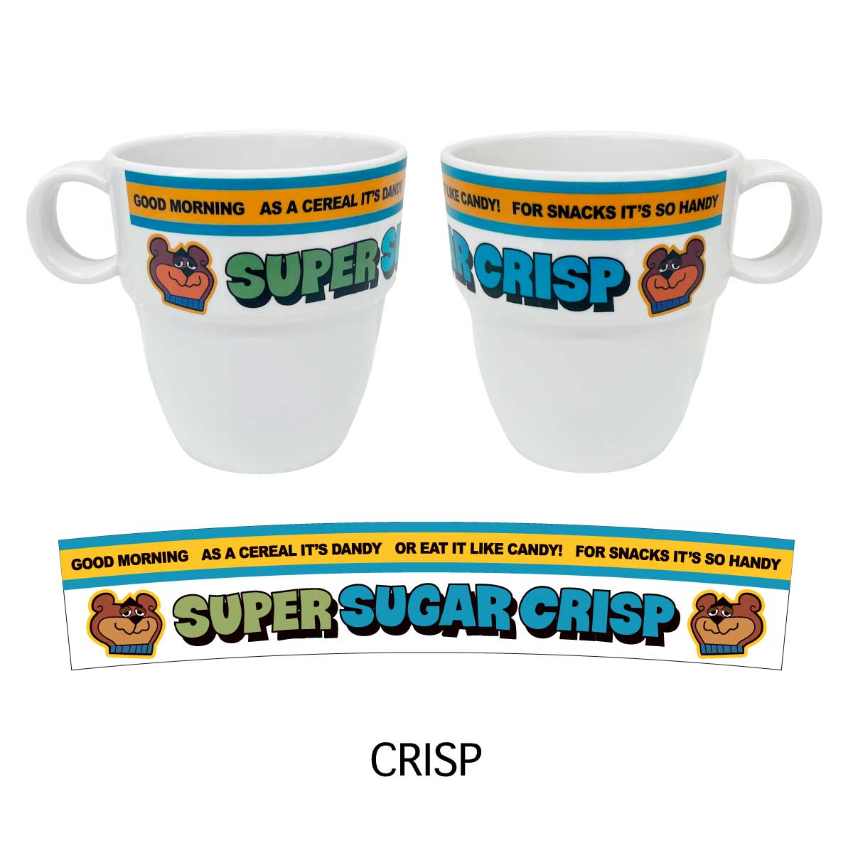 ■S.H.O ENTER PRISE（ショー・エンタープライズ）■■2026AW　新作■　CRISP　メラミンマグ