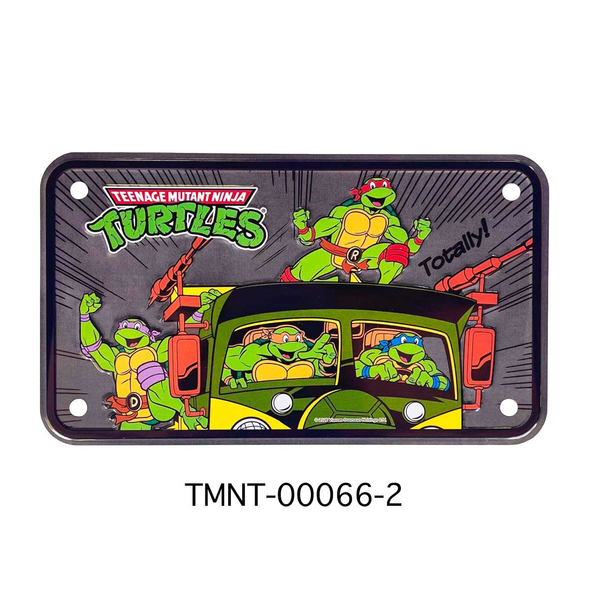■S.H.O ENTER PRISE（ショー・エンタープライズ）■■2026SS　新作■　Teenage Mutant Ninja Turtles　BIKER CMプレート　TMNT-00066-2