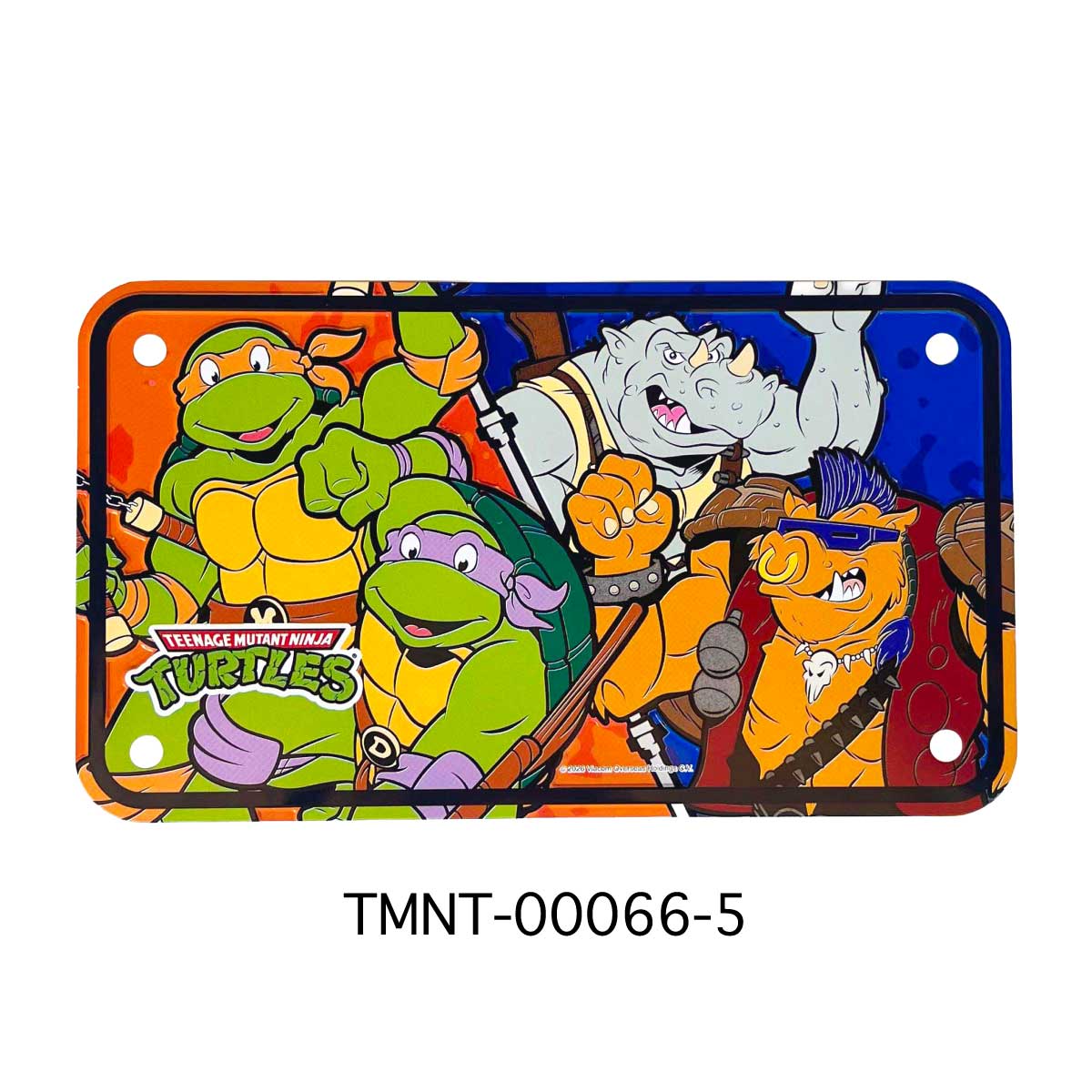 ■S.H.O ENTER PRISE（ショー・エンタープライズ）■■2026SS　新作■　Teenage Mutant Ninja Turtles　BIKER CMプレート　TMNT-00066-5