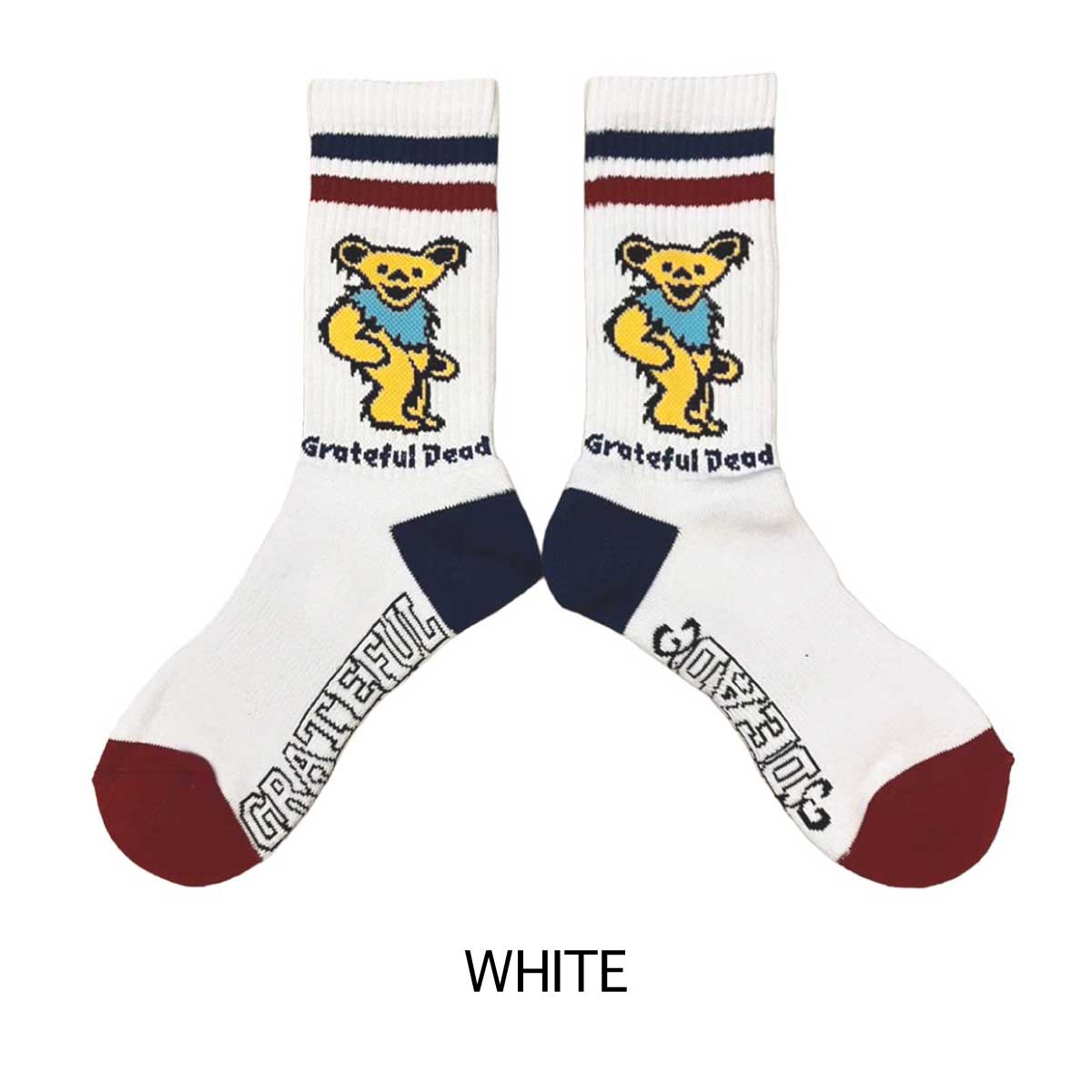 ■S.H.O ENTER PRISE（ショー・エンタープライズ）■■2026SS　新作■　グレイトフルデッドソックス　WHITE