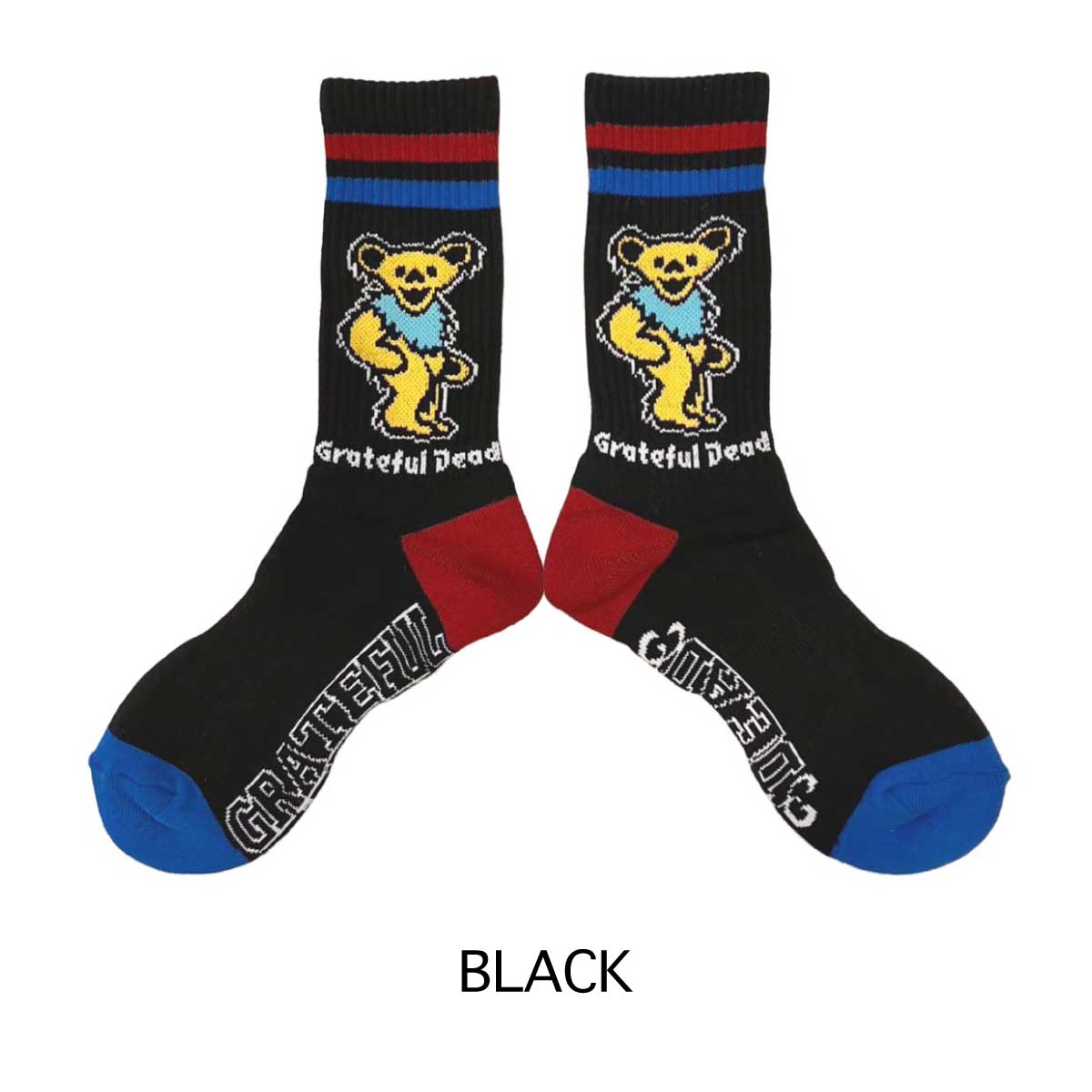 ■S.H.O ENTER PRISE（ショー・エンタープライズ）■■2026SS　新作■　グレイトフルデッドソックス　BLACK