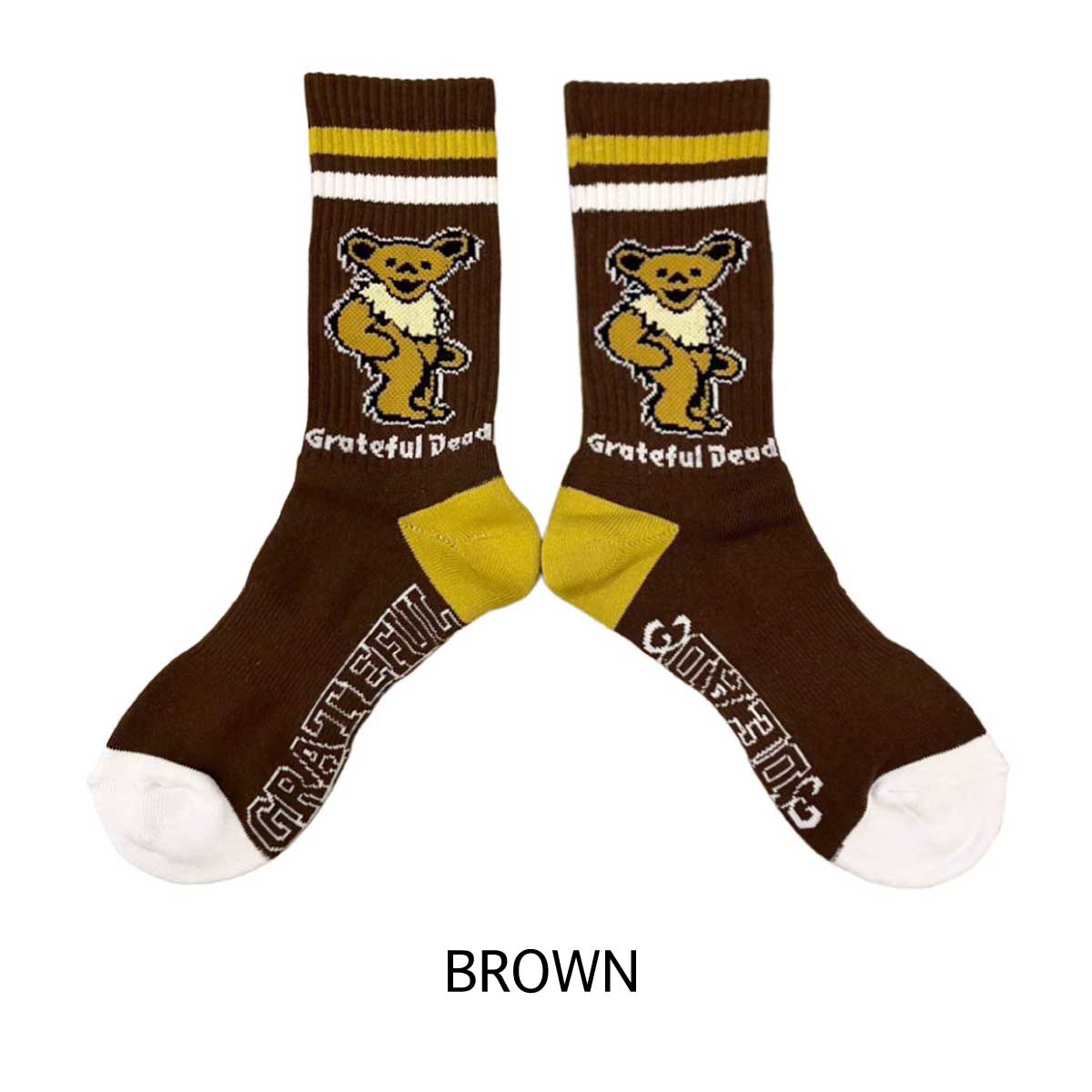 ■S.H.O ENTER PRISE（ショー・エンタープライズ）■■2026SS　新作■　グレイトフルデッドソックス　BROWN