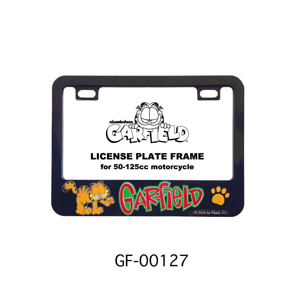 ■S.H.O ENTER PRISE（ショー・エンタープライズ）■■2026SS　新作■　GARFIELD　ライセンスバイカーフレーム　バイク50～125cc用