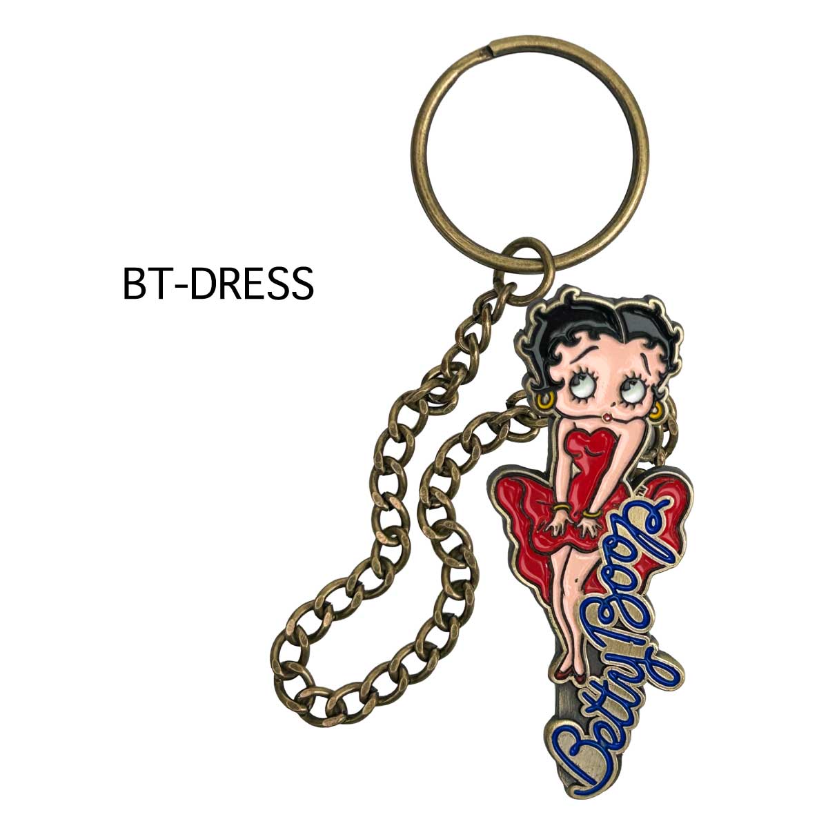 ■S.H.O ENTER PRISE（ショー・エンタープライズ）■■2026SS　新作■　BETTY BOOP　キーリングクリップ　BT-DRESS