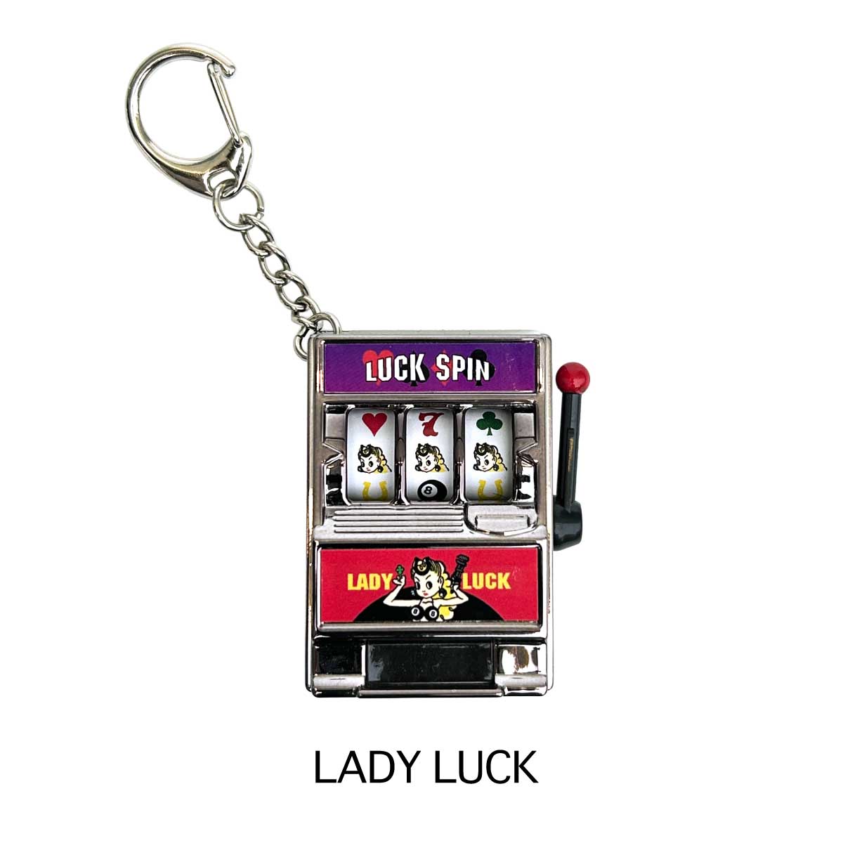 ■S.H.O ENTER PRISE（ショー・エンタープライズ）■■2026SS　新作■　スロットマシンキーリング　LADY LUCK