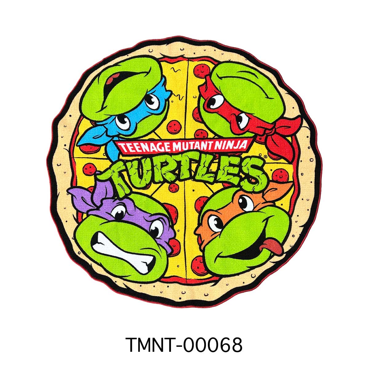 ■S.H.O ENTER PRISE（ショー・エンタープライズ）■■2026SS　新作■　Teenage Mutant Ninja Turtles　アメリカンリビングルームマット　TMNT-00068