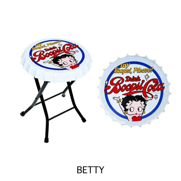 ■S.H.O ENTER PRISE（ショー・エンタープライズ）■■2026SS　新作■　BETTY BOOP　ボトルキャップチェア