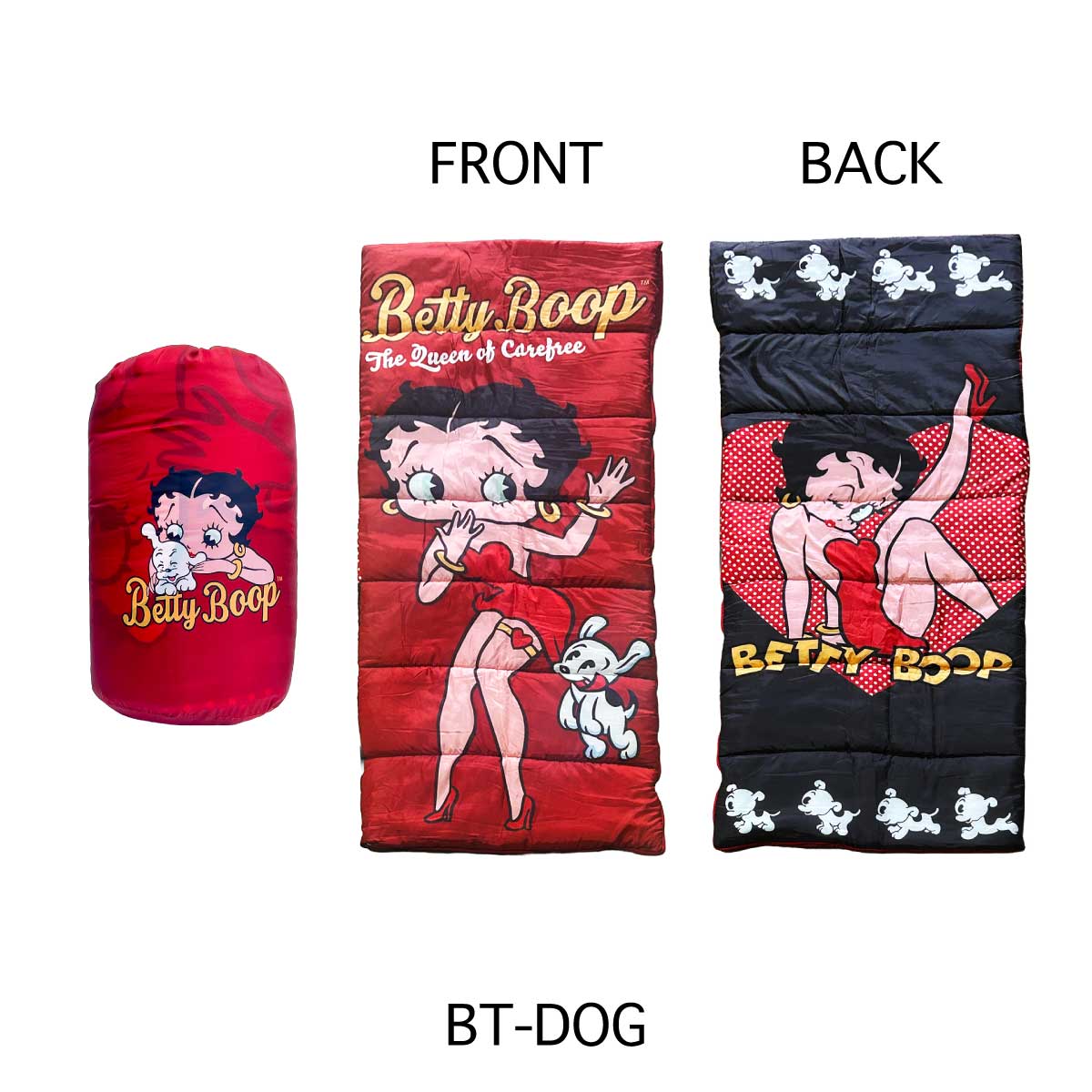■S.H.O ENTER PRISE（ショー・エンタープライズ）■■2026SS　新作■　BETTY BOOP　スリーピングバッグ　BT-DOG