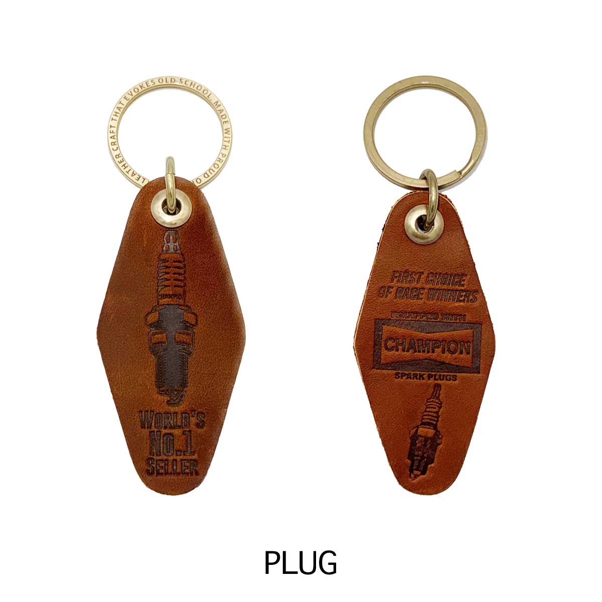 ■S.H.O ENTER PRISE（ショー・エンタープライズ）■■2026SS　新作■　レザーホテルキーリング　PLUG
