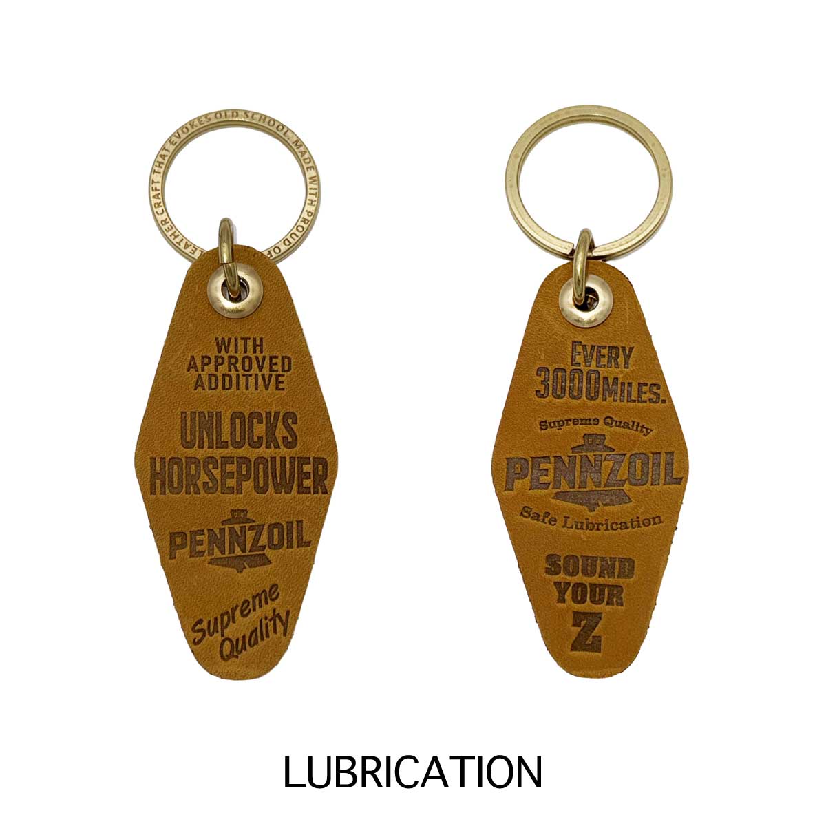 ■S.H.O ENTER PRISE（ショー・エンタープライズ）■■2026SS　新作■　レザーホテルキーリング　LUBRICATION