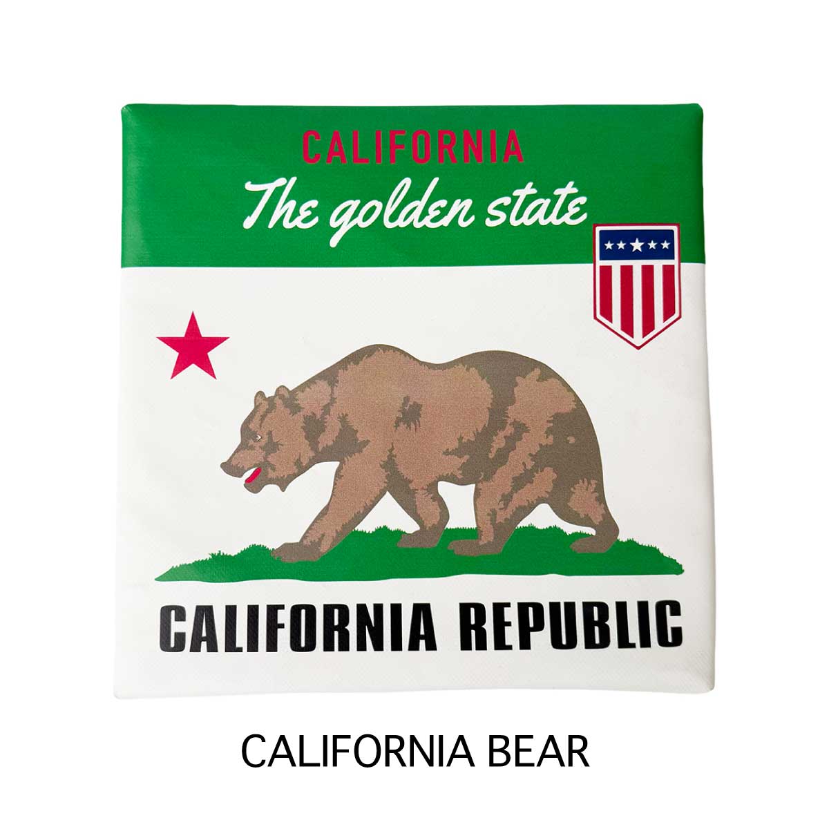 ■S.H.O ENTER PRISE（ショー・エンタープライズ）■■2026SS　新作■　スタジアムクッション　CALIFORNIA BEAR