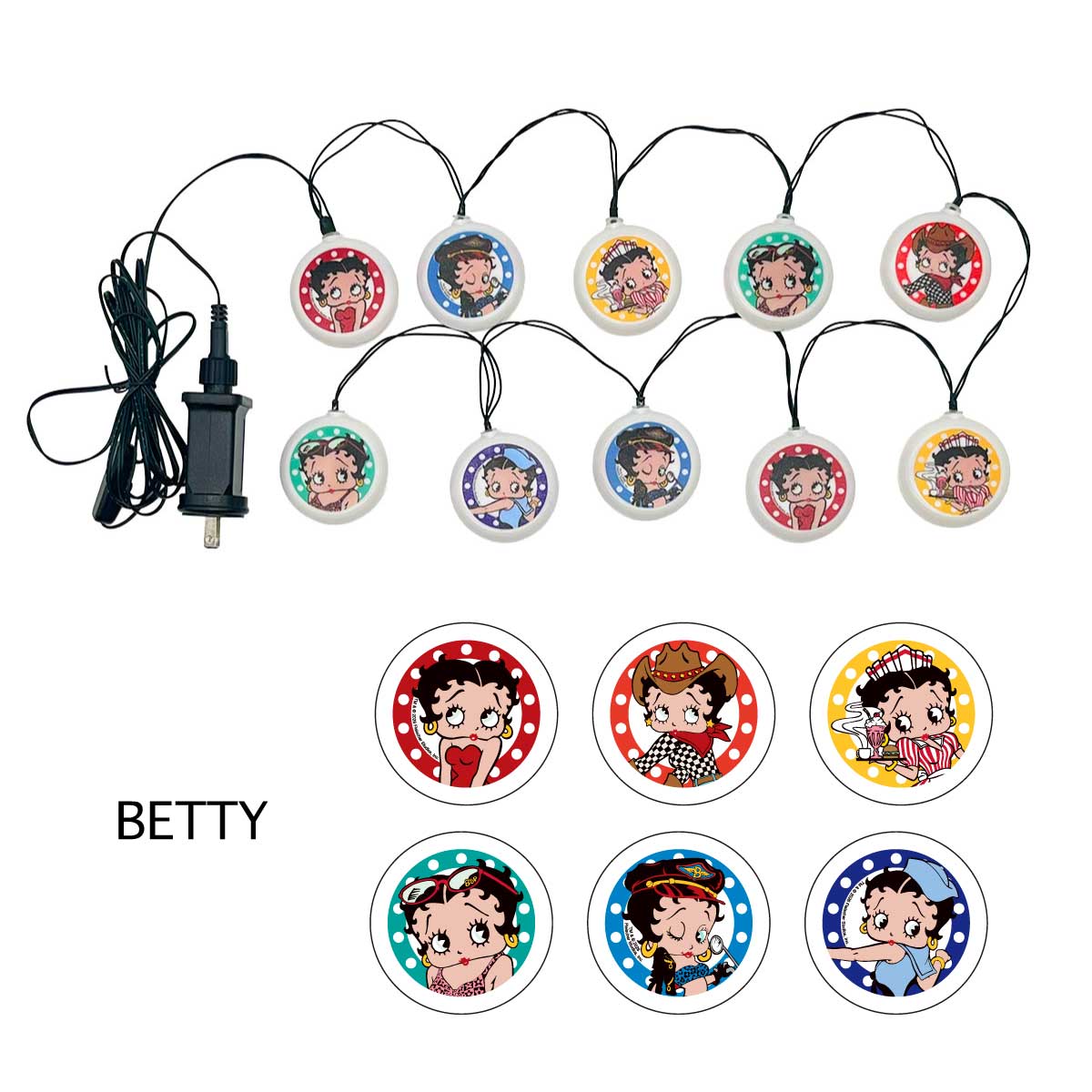 ■S.H.O ENTER PRISE（ショー・エンタープライズ）■■2026SS　新作■　BETTY BOOP　パーティーストリングライト