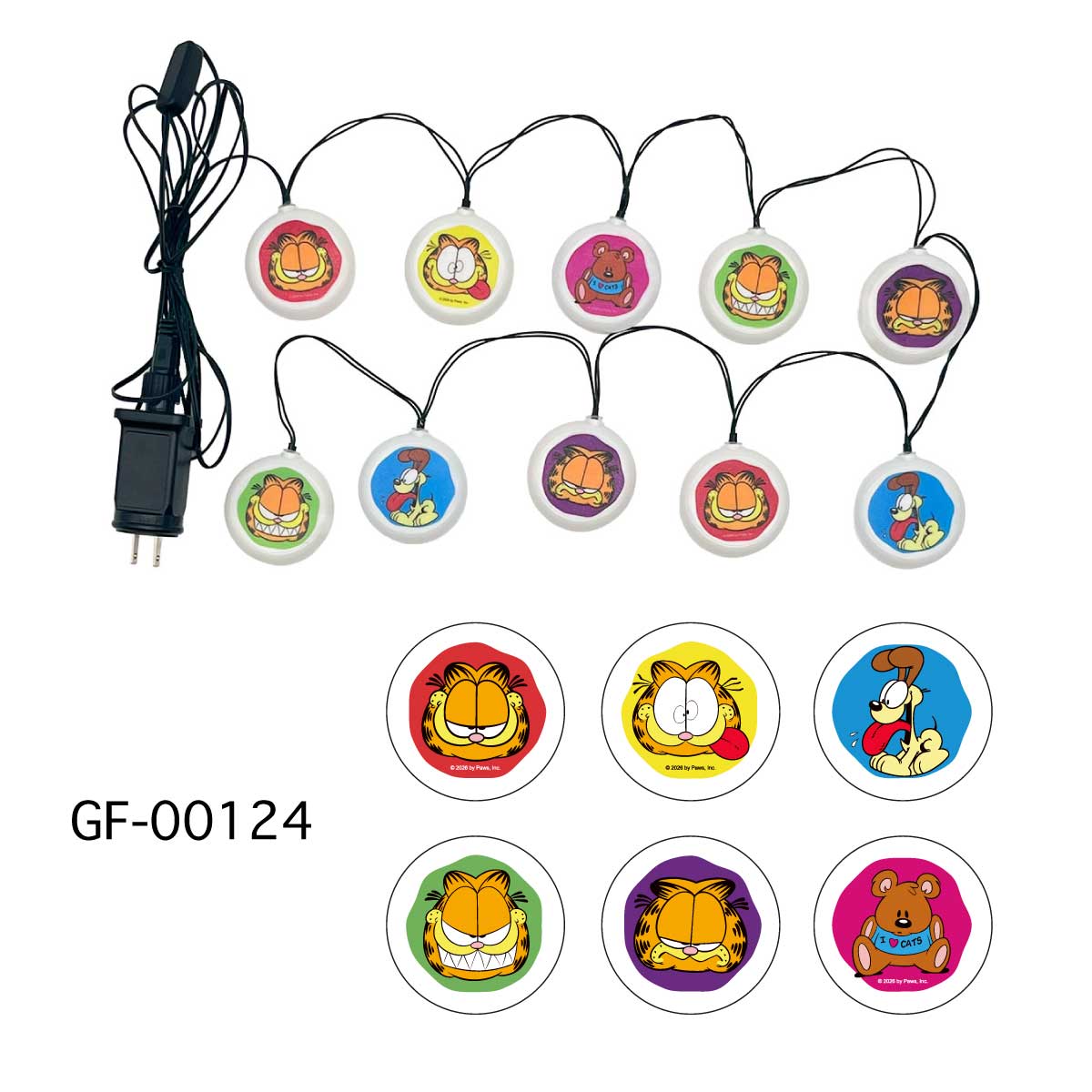 ■S.H.O ENTER PRISE（ショー・エンタープライズ）■■2026SS　新作■　GARFIELD　パーティーストリングライト　GF-00124