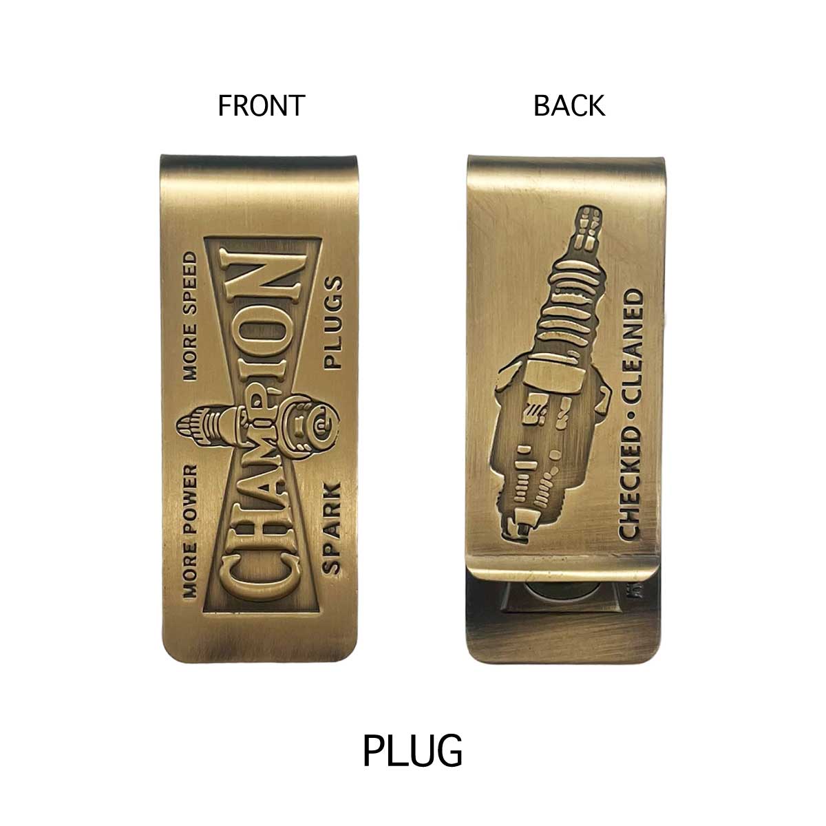 ■S.H.O ENTER PRISE（ショー・エンタープライズ）■■2026SS　新作■　真鍮製マネークリップ　PLUG
