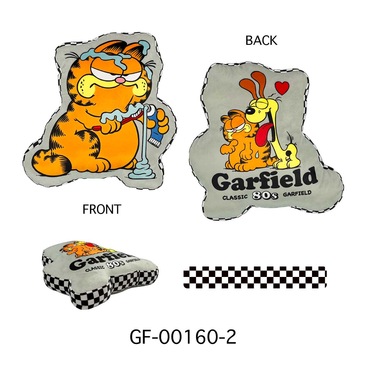 ■S.H.O ENTER PRISE（ショー・エンタープライズ）■■2026SS　新作■　GARFIELD　ダイカットクッション　GF-00160-2