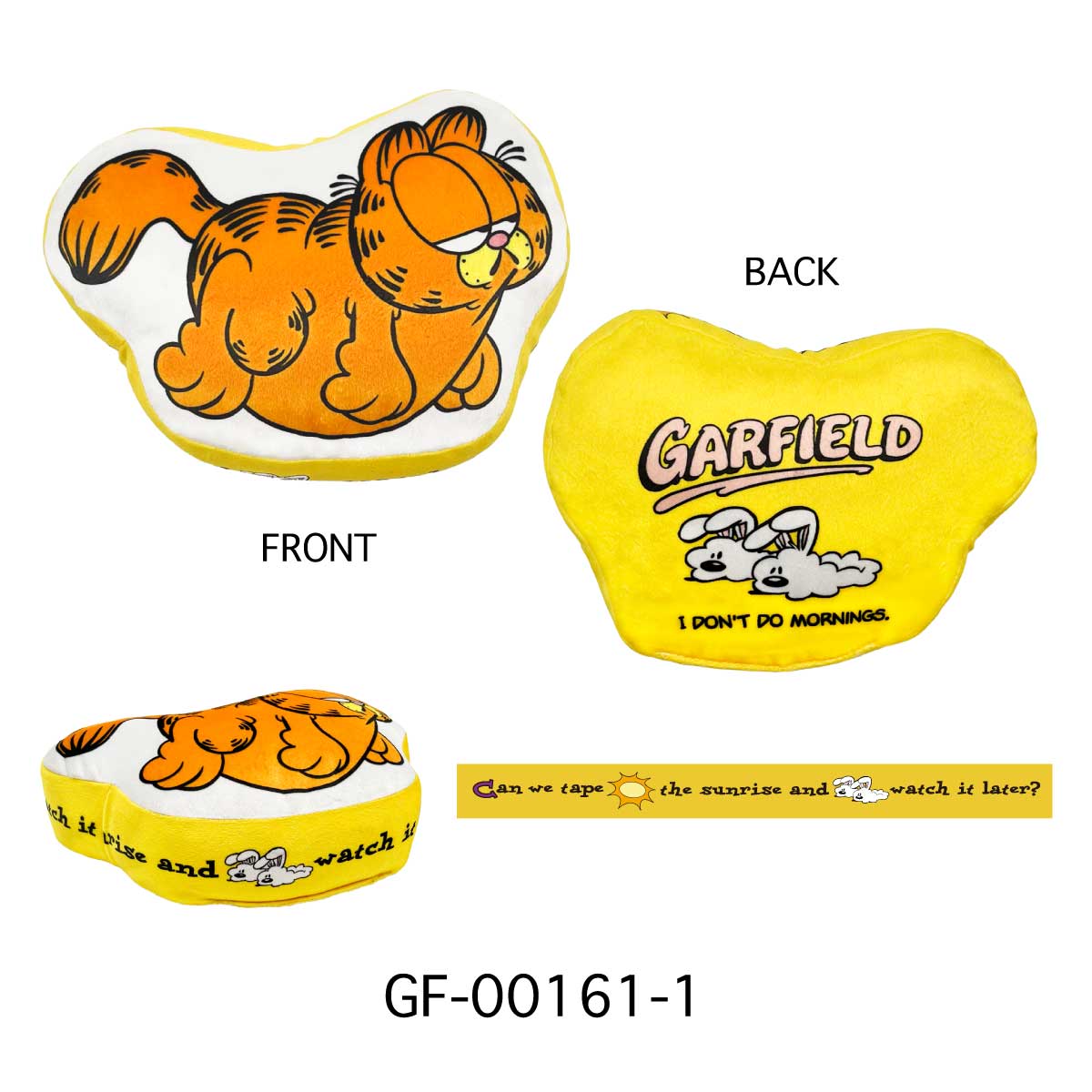 ■S.H.O ENTER PRISE（ショー・エンタープライズ）■■2026SS　新作■　GARFIELD　ミニダイカットクッション　GF-00161-1