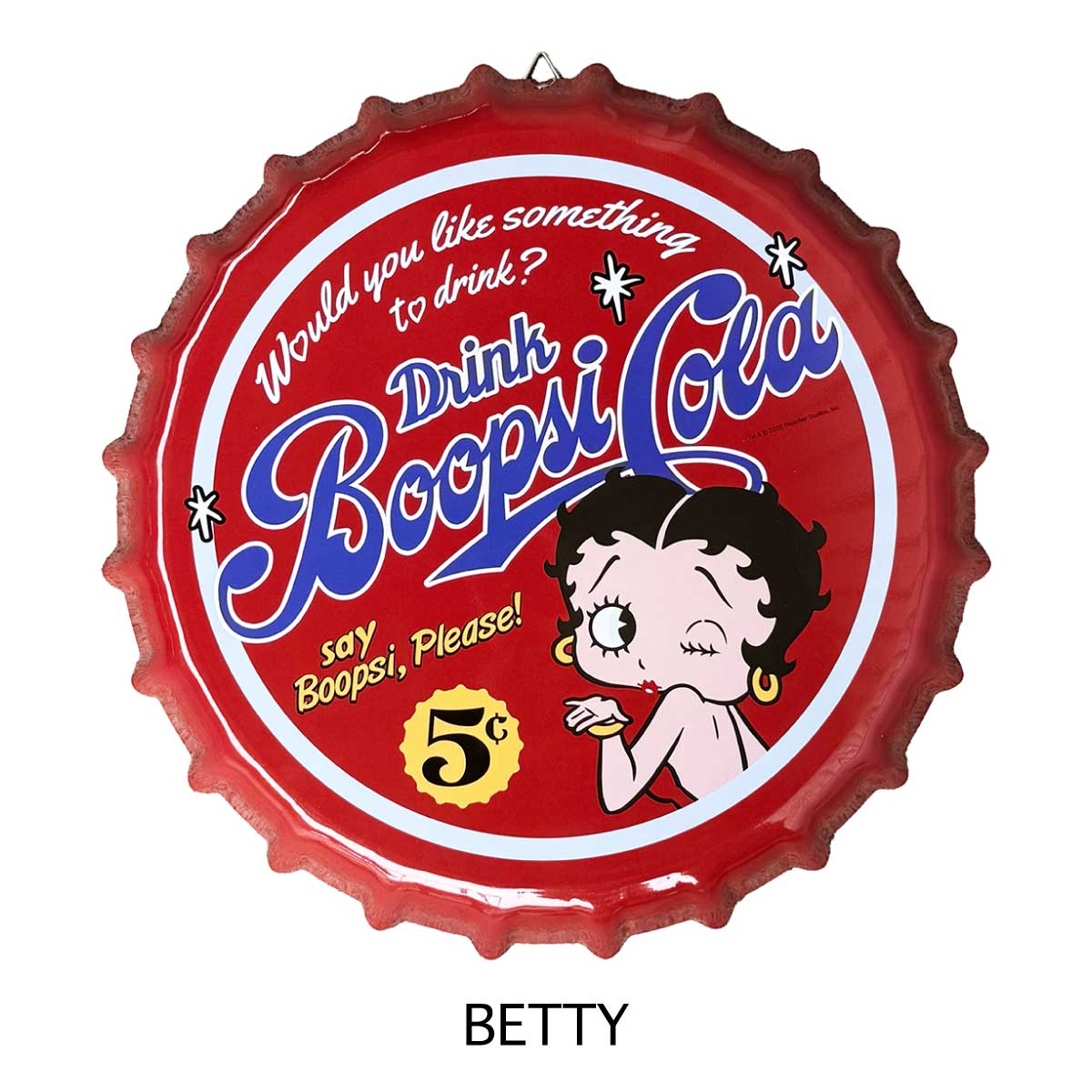 ■S.H.O ENTER PRISE（ショー・エンタープライズ）■■2026SS　新作■　BETTY BOOP　ボトルキャップサイン