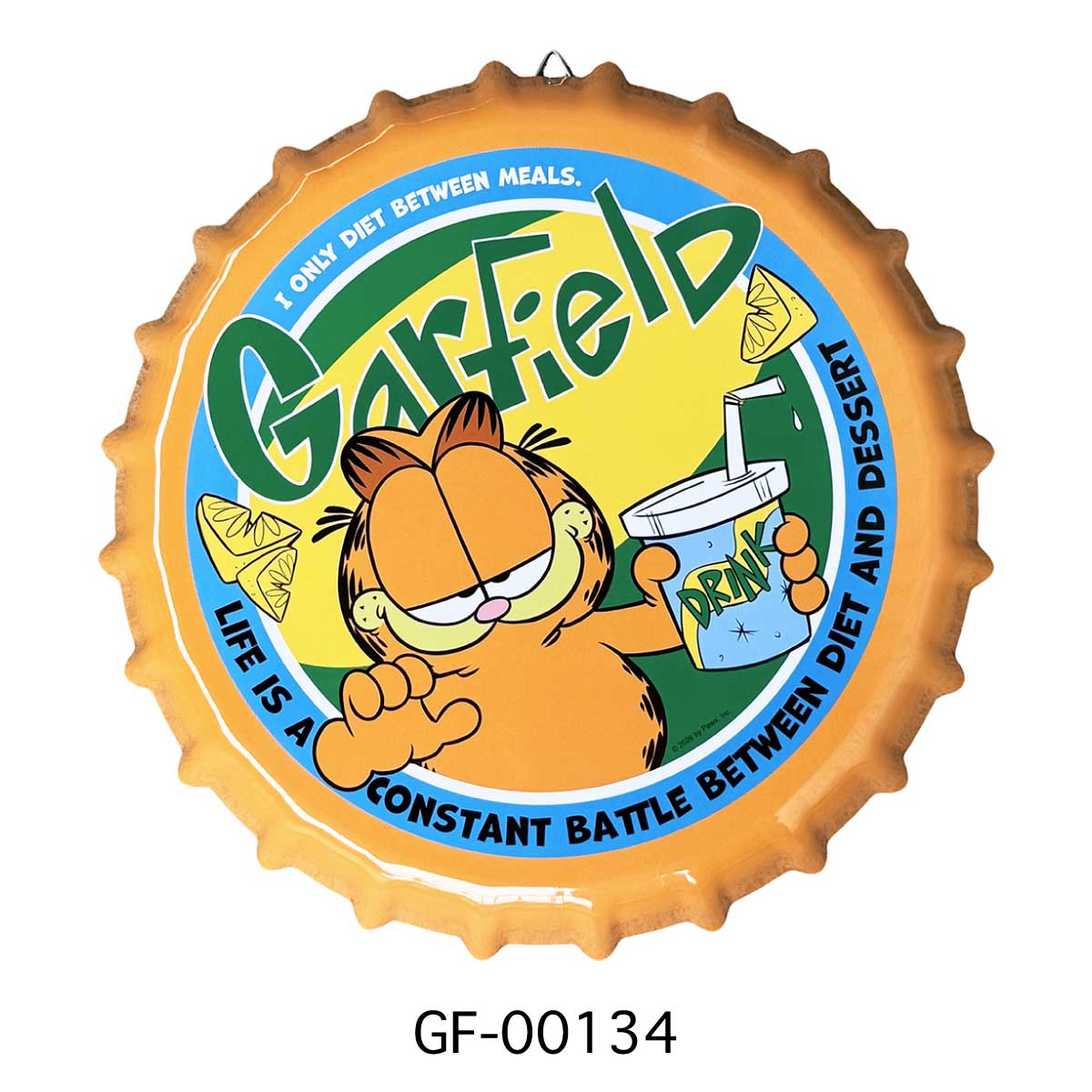 ■S.H.O ENTER PRISE（ショー・エンタープライズ）■■2026SS　新作■　GARFIELD　ボトルキャップサイン　GF-00134