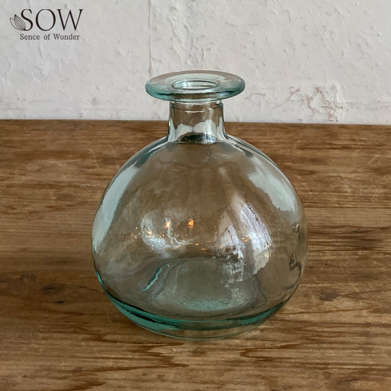 ■SOW（ソウ）■■2025AW　先行予約■　リサイクルガラス　FLORERO BOTELLA　ラウンド
