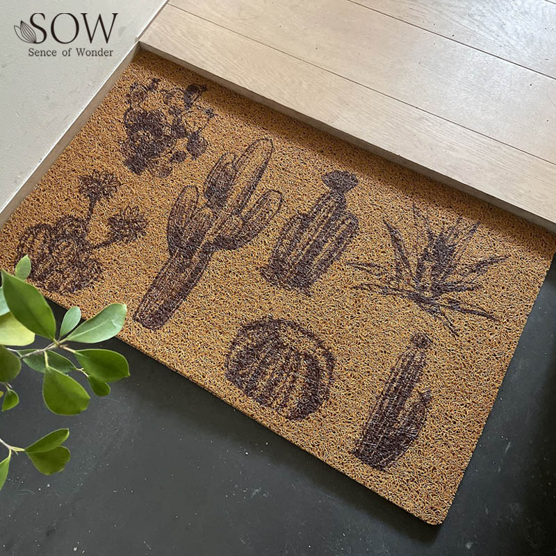■SOW（ソウ）■■2025AW　新作■　ふかふかテラスマット　Saboten