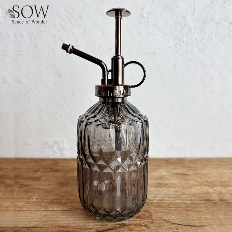 ■SOW（ソウ）■■2025AW　先行予約■　ガラススプレーボトル　400ml　グレー
