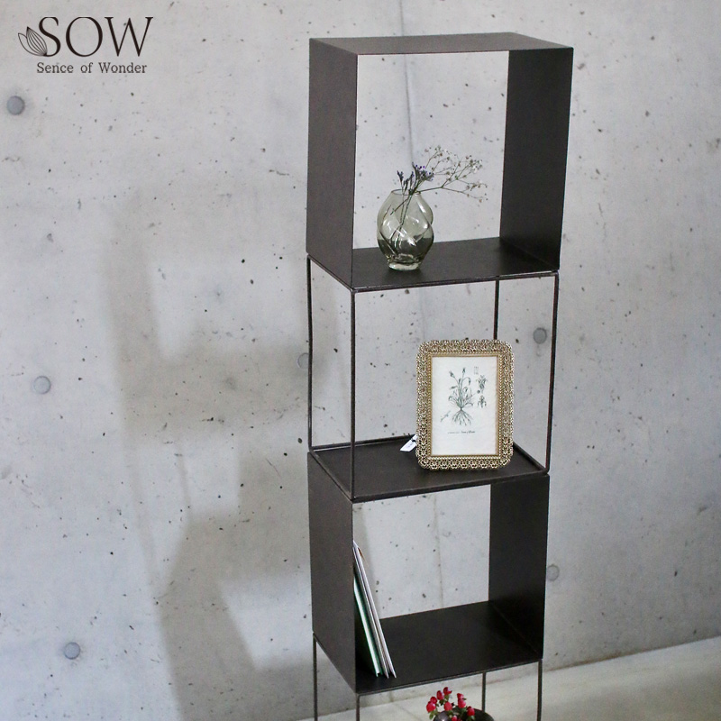 ■SOW（ソウ）■■2025SS　新作■　ジョセフアイアン　アイアンボックス／ワイヤーフレーム　スクエア