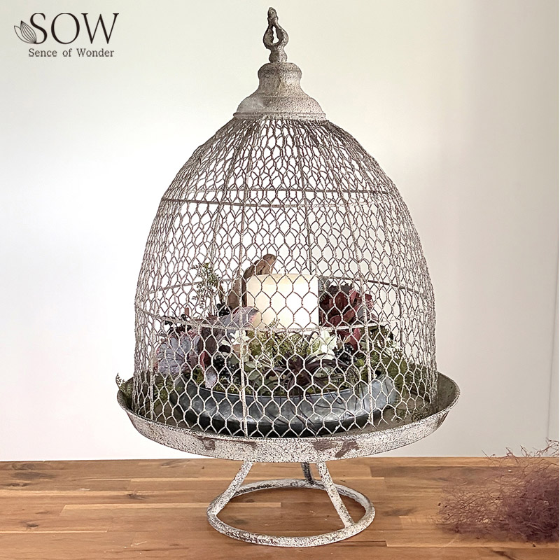■SOW（ソウ）■■2026AW　先行予約■　クラシカルアイアン　メッシュトレイ　スタンド付き