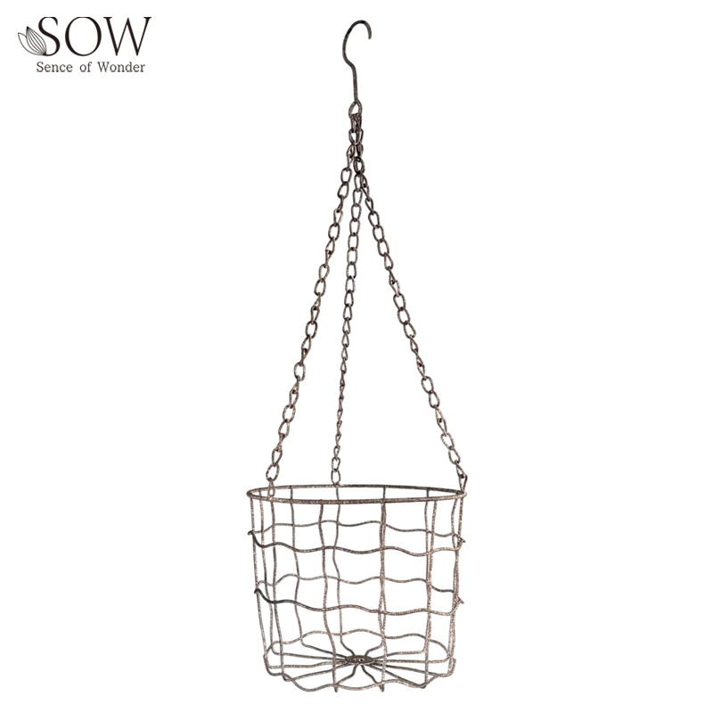 ■SOW（ソウ）■■2026AW　先行予約■　ワイヤーメッシュ　ハンギングバスケット　B