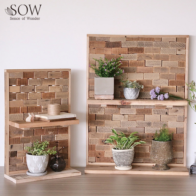 ■SOW（ソウ）■■2026AW　先行予約■　TUMU　ウッドディスプレイシェルフ