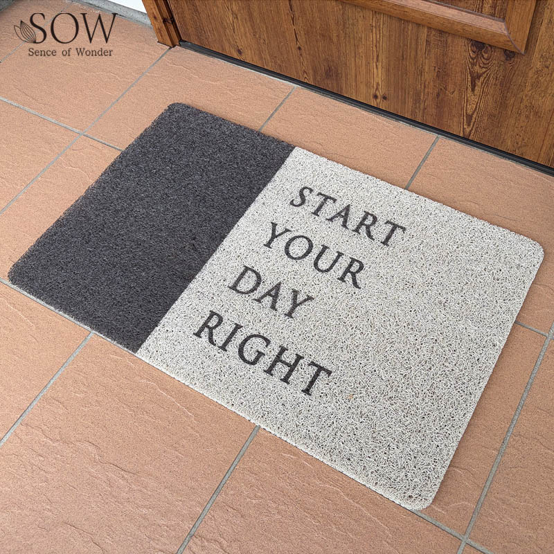 ■SOW（ソウ）■■2026AW　先行予約■　ふかふかテラスマット　START YOUR DAY RIGHT
