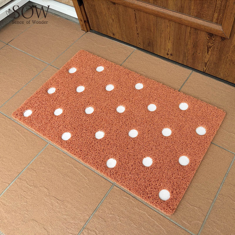 ■SOW（ソウ）■■2026AW　先行予約■　ふかふかテラスマット　BROWN DOT