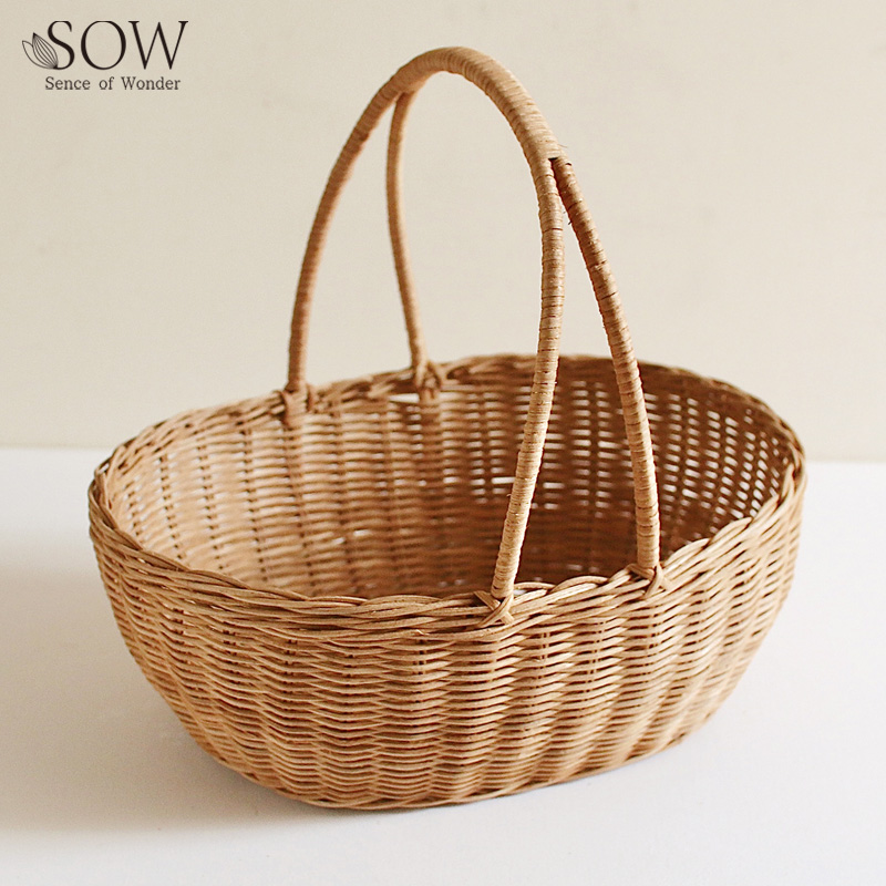 ■SOW（ソウ）■■2026SS　先行予約■　MERRY ホームワンハンドル　オーバルバスケット