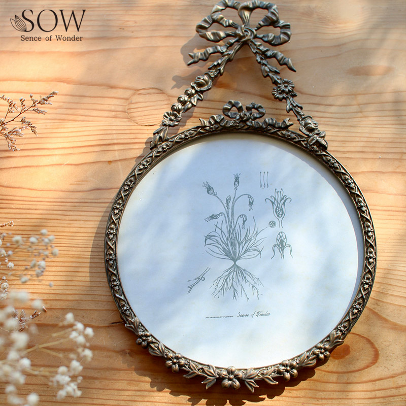 ■SOW（ソウ）■■2026SS　先行予約■　PEWTER フォトフレーム　リボン