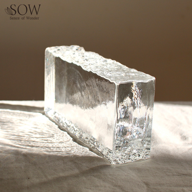 ■SOW（ソウ）■■2026SS　新作■　ガラスブロックタイル　レクト　リップル