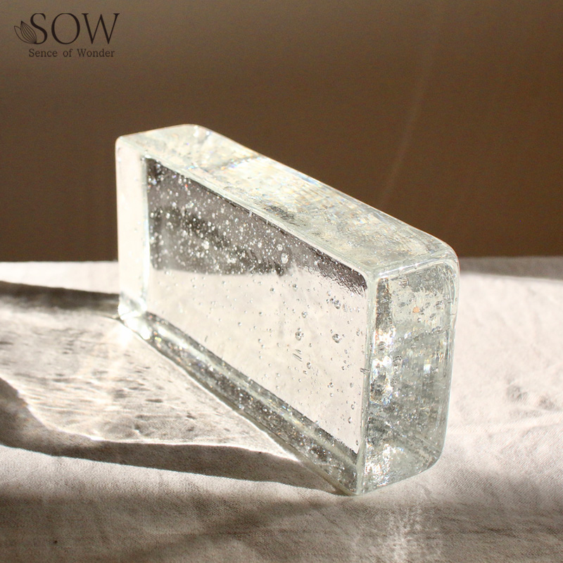 ■SOW（ソウ）■■2026SS　新作■　ガラスブロックタイル　レクト　バブル