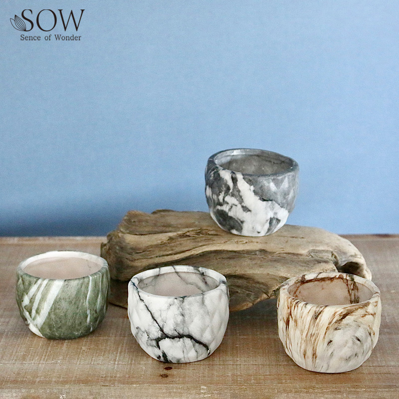 ■SOW（ソウ）■■2026SS　先行予約■　マーブルポット　プレーン　アソート