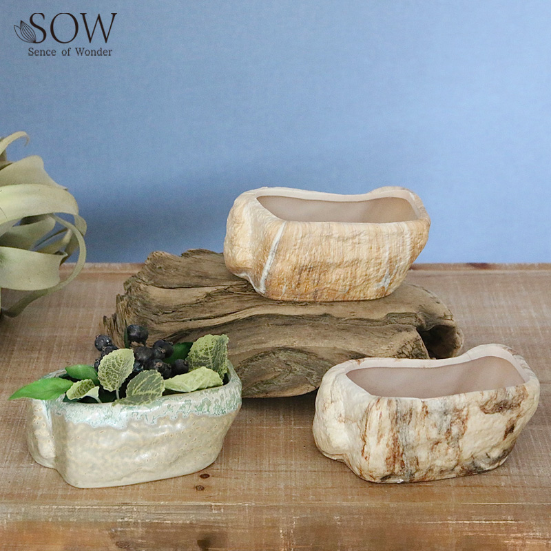 ■SOW（ソウ）■■2026SS　先行予約■　マーブルポット　ストーン　アソート