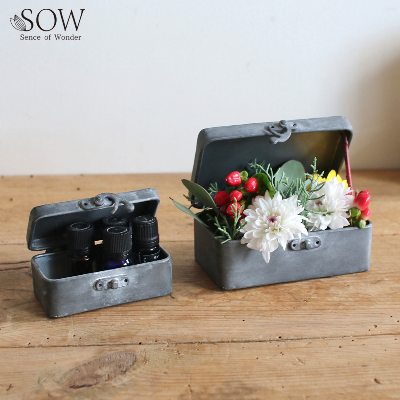 ■SOW（ソウ）■■2026SS　新作■　ブリキミニボックス　グレー