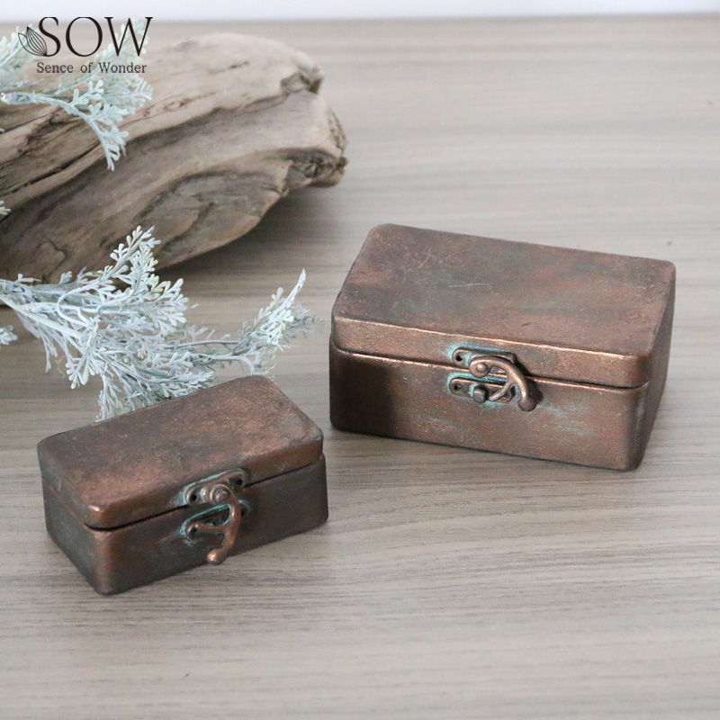 ■SOW（ソウ）■■2026SS　新作■　ブリキミニボックス　ブロンズ