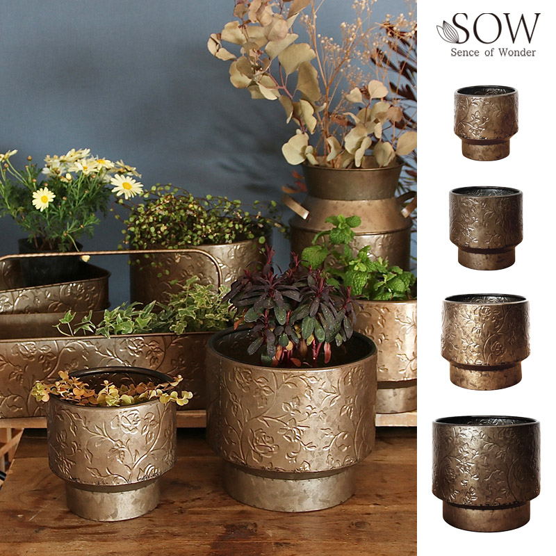 ■SOW（ソウ）■■2026SS　先行予約■　ノルディックリーフ　ポット　ローズ