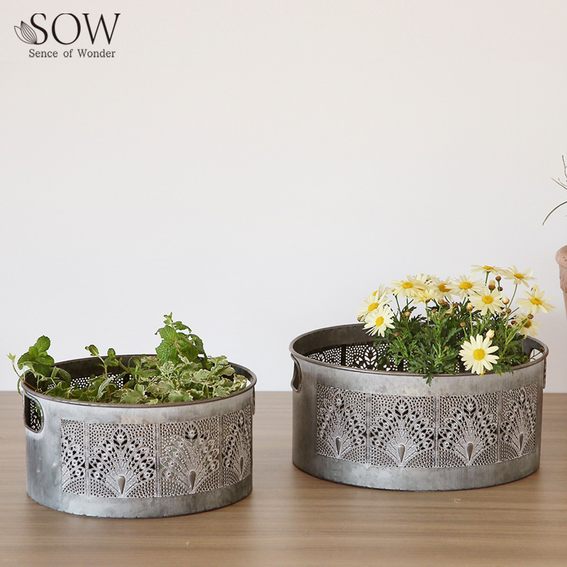 ■SOW（ソウ）■■2026SS　先行予約■　SCADINAVIAN メタルフラワーポット