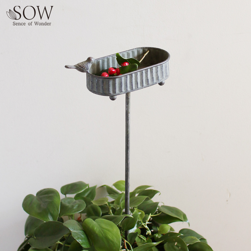 ■SOW（ソウ）■■2026SS　新作■　ブリキガーデンピック　バード　B