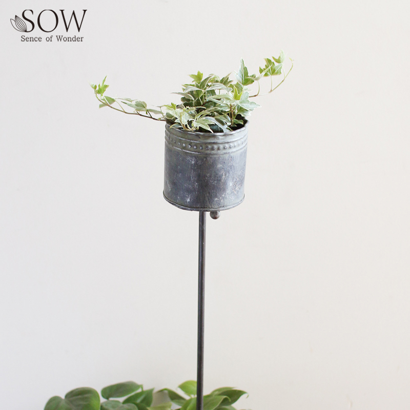 ■SOW（ソウ）■■2026SS　新作■　ブリキガーデンピック　ラウンドポット