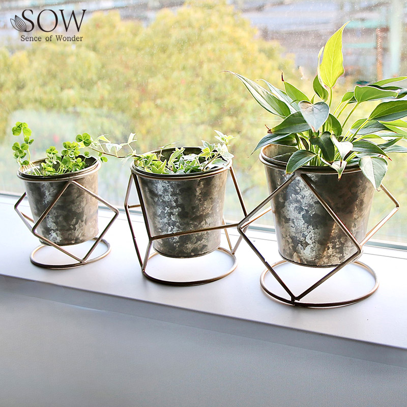 ■SOW（ソウ）■■2026SS　先行予約■　ブリキポット　スタンド付き