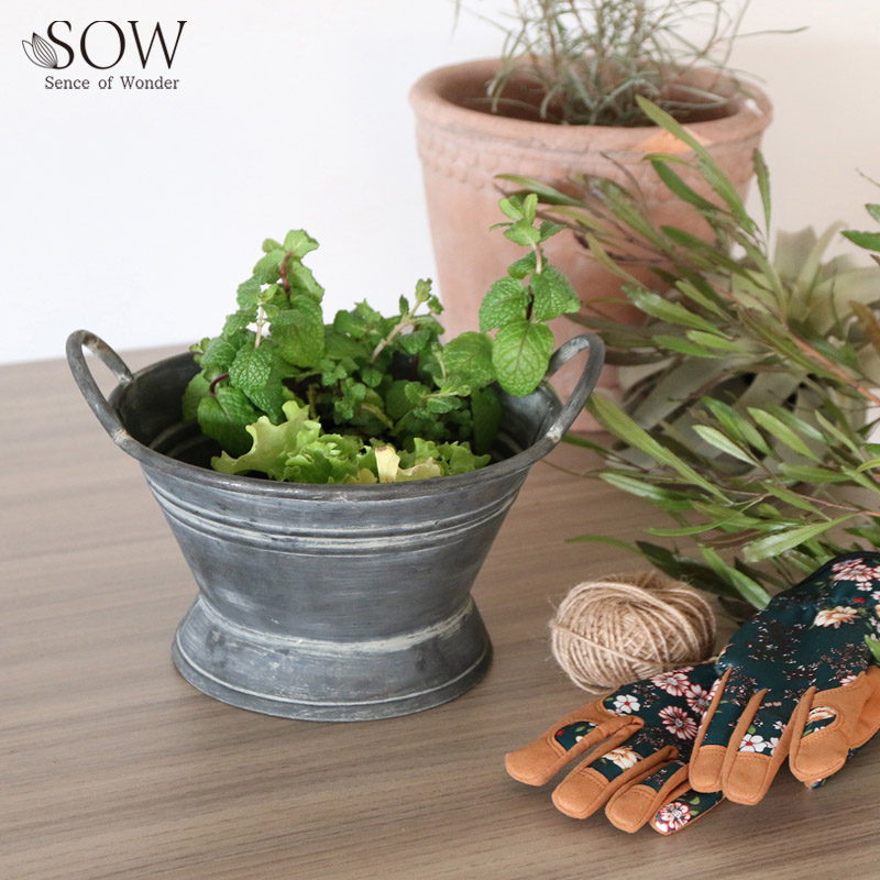 ■SOW（ソウ）■■2026SS　先行予約■　ブリキハンドルバケツ　XSサイズ