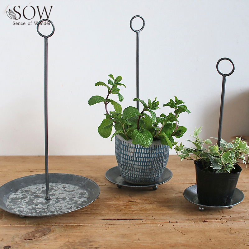 ■SOW（ソウ）■■2026SS　先行予約■　ブリキハンギングソーサー