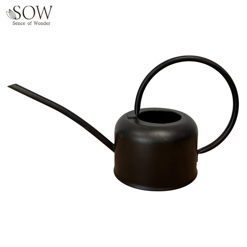 ■SOW（ソウ）■■2026SS　先行予約■　NORMANDIE アイアンハンドルブリキジョーロ　ガンメタ　細口　1L