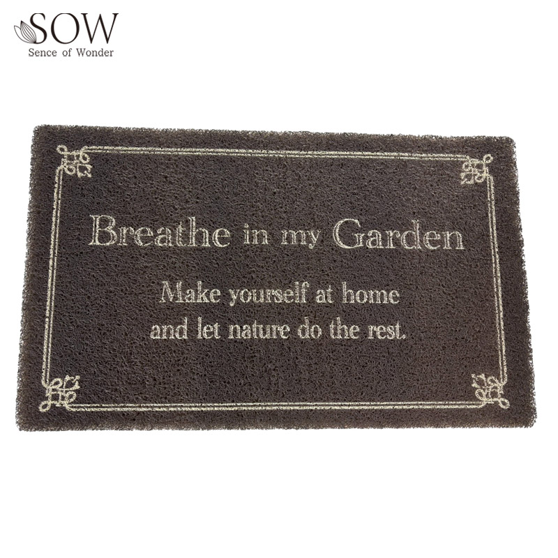 ■SOW（ソウ）■■2026SS　新作■　ふかふかテラスマット　Breathe in my Garden