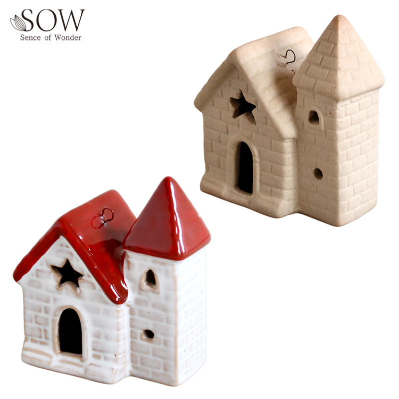 ■SOW（ソウ）■■2026X'mas　先行予約■　セラミックオブジェ　ハウス　A